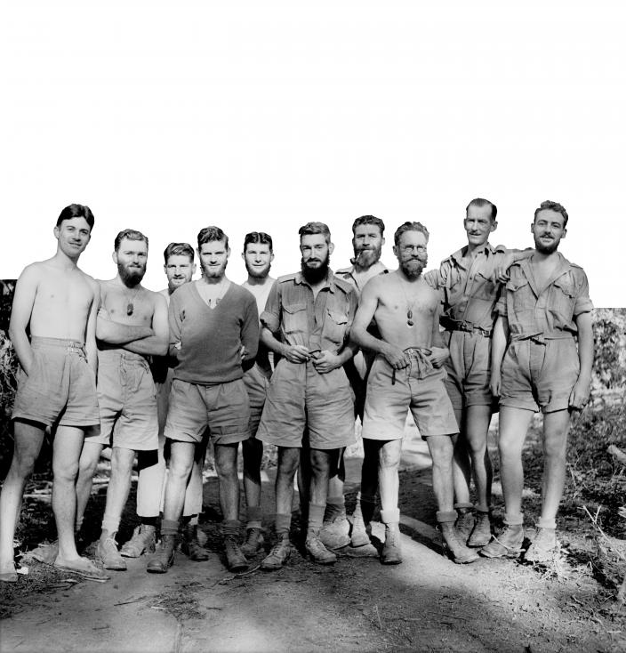 Members of the 2/2nd Signal Section. 